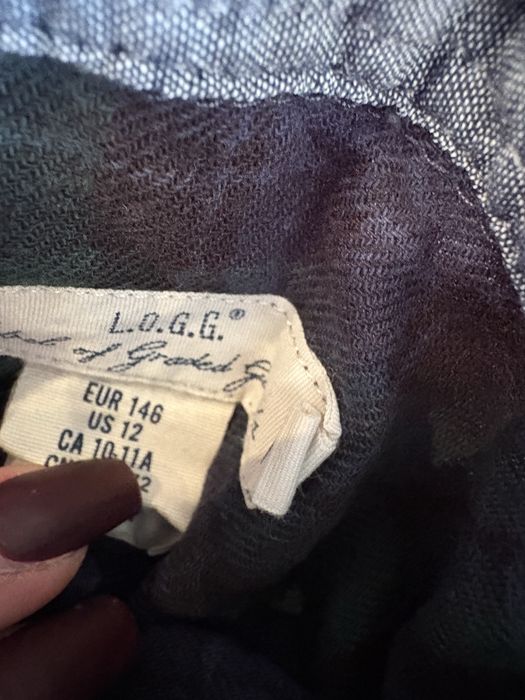 Koszula flanelowa h&m 146 w krate