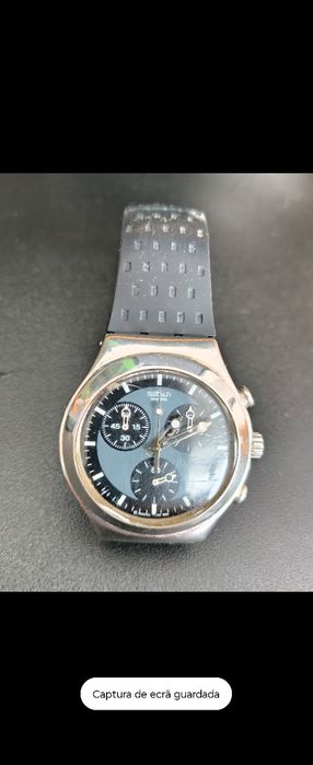 Swatch Irony. Com quebra no vidro