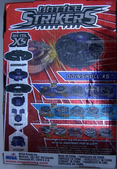 SuperOferta: Battle Strikers Metal XS Team Phantom: Odinskull (29792)