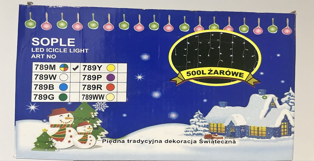 Lampki świateczne/choinkowe SOPLE