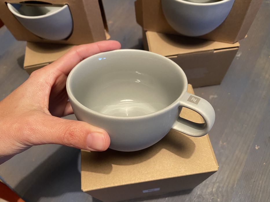 3 chavenas barista nespresso capuchino