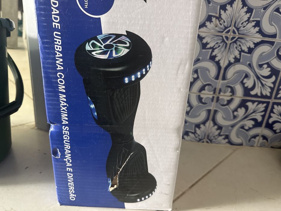 Hoverboard silver novo