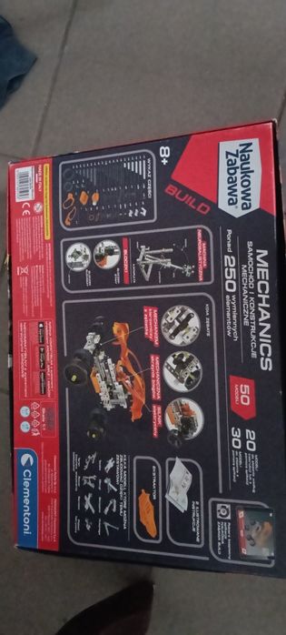 NOWE KLOCKI CLEMENTONI, Samochód i konstrukcje mechaniczne. 60595.
