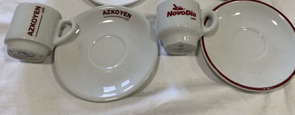 Chávenas café de coleção