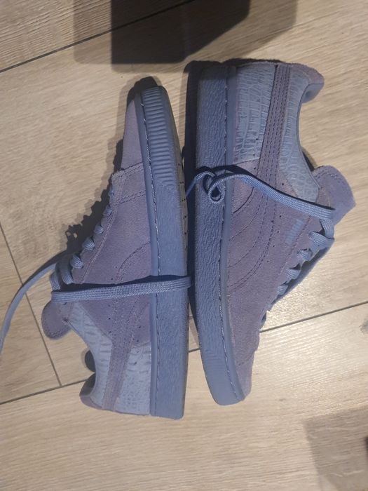 Adidasy sneakersy zamszowe skórzane Puma r.37