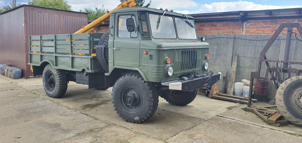 Gaz 66 wiertnica
