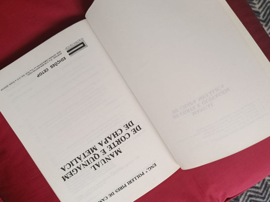 LIVRO: Manual de Corte e Quinagem de Chapa Metálica