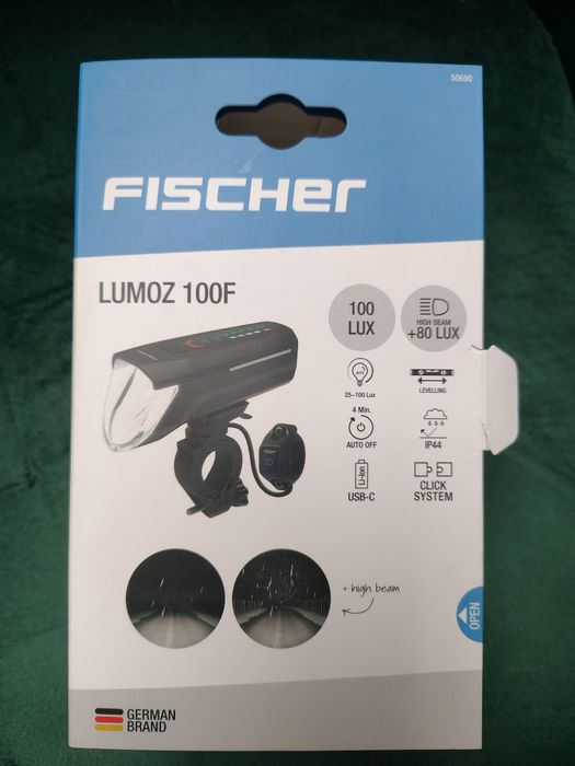 Lampka rowerowa Fischer