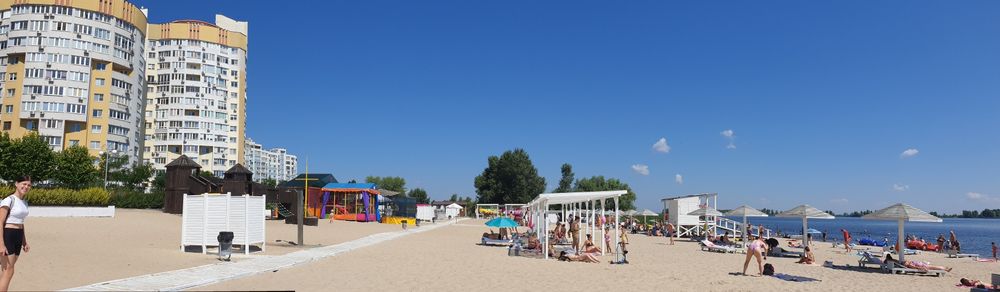 Новобудова біля центр.пляжу, Героїв Дніпра, набережна.