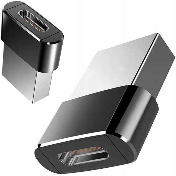 Przejściówka ADAPTER Otg USB-A do USB-C do LAPTOPA, Ładowarki TELEFONU