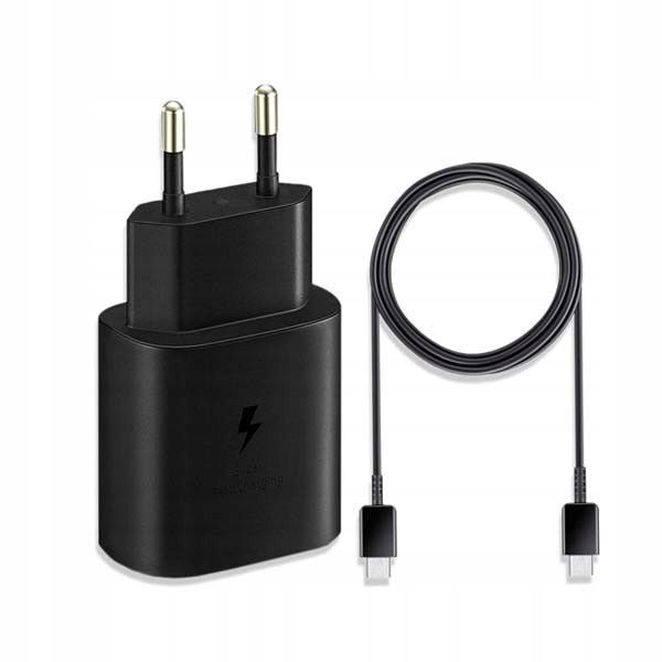 Ładowarka Samsung Fast Charge 25W + Kabel Usb C