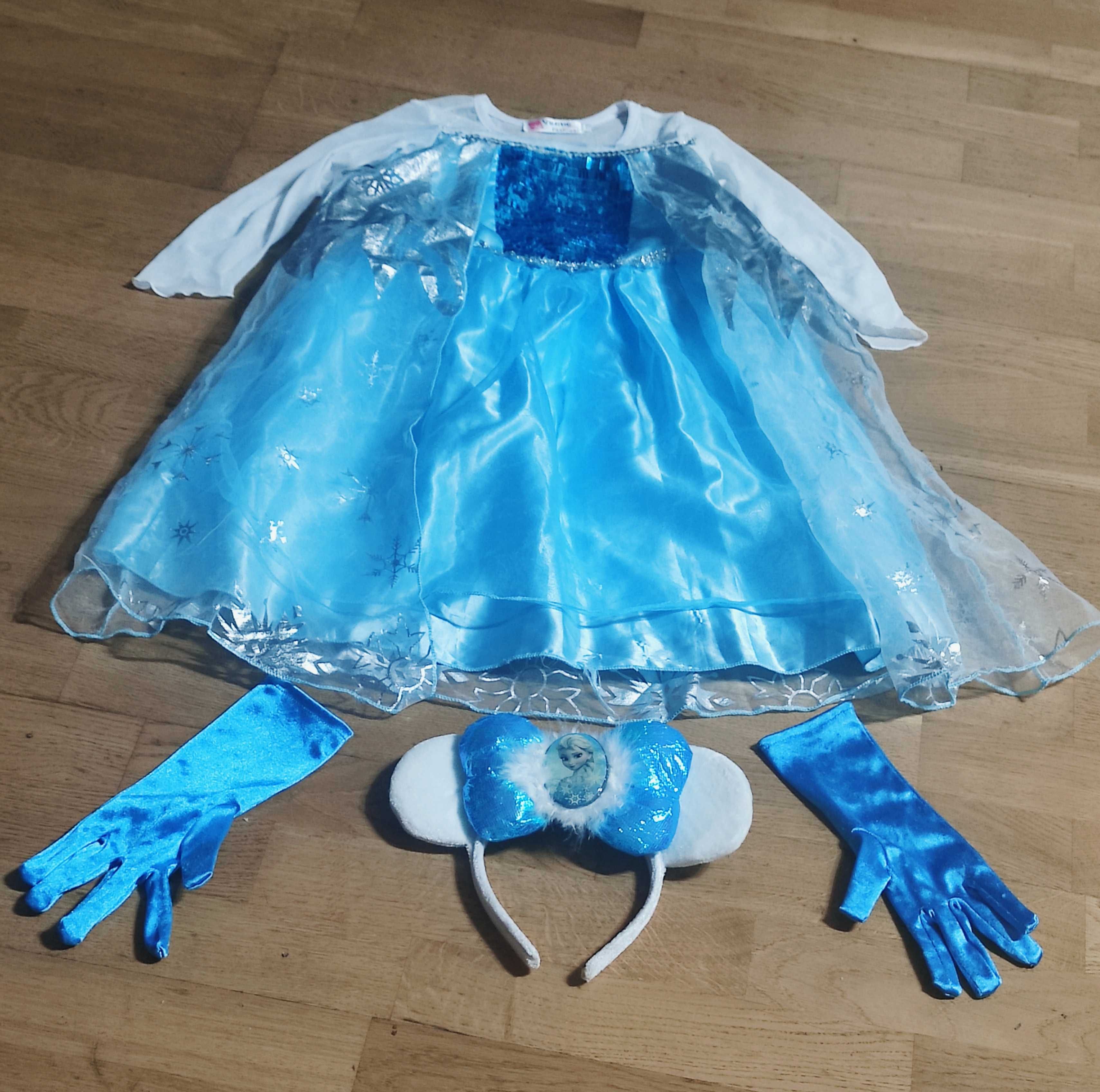 Fantasia elsa frozen 3 cheap anos