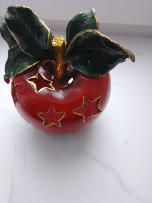 Рождественский подсвечник Яблоко