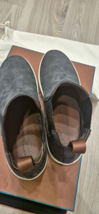Челсі ботинки Loro Piana 41.5 cірі