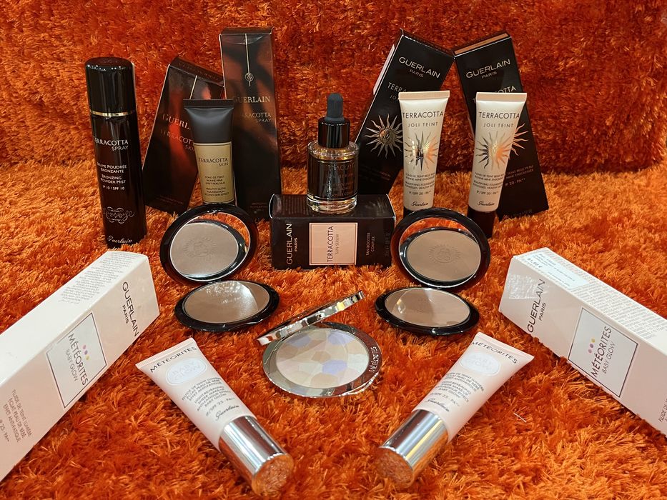 Maquilhagem Guerlain e Terracota