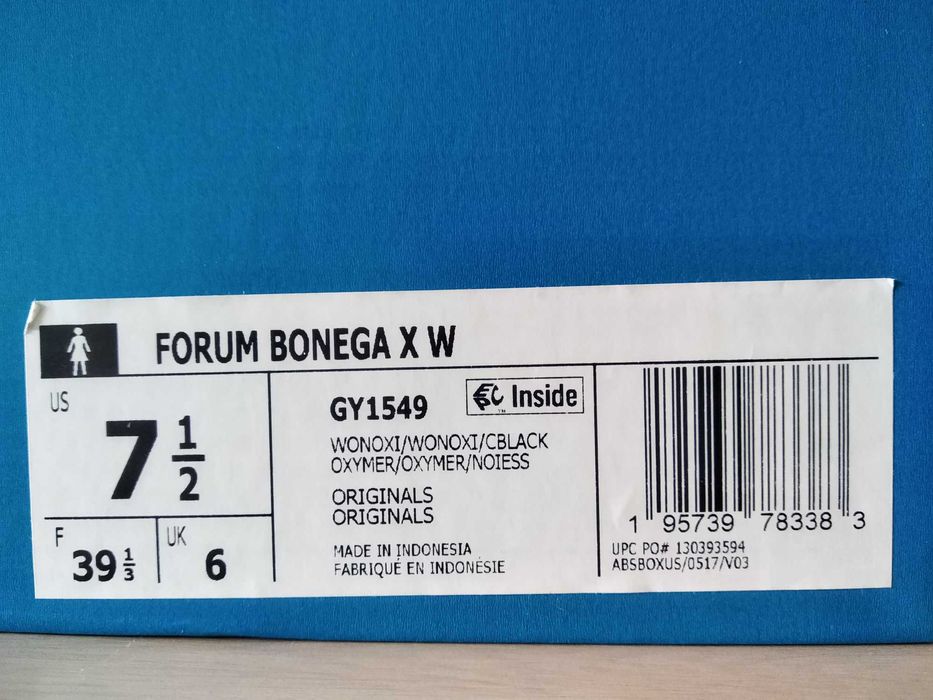 Adidas Forum Bonega X. EUR 39,5 / 24,5см