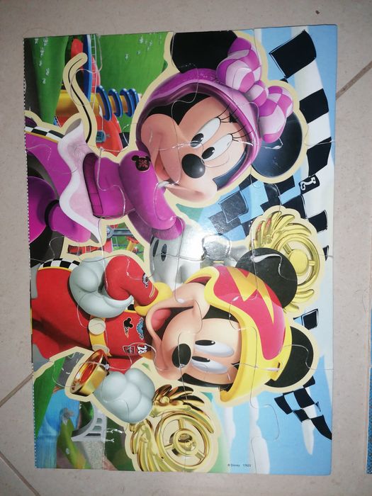 2 Puzzles Mickey Educa 16 peças