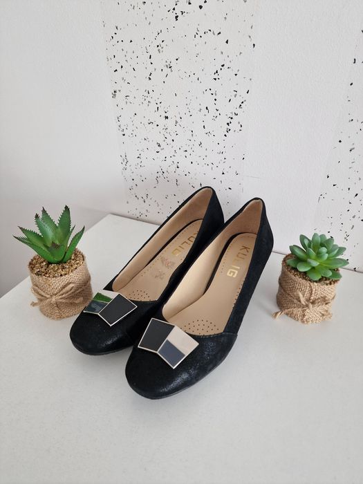 Kulig Buty Czółenka na obcasie w rozmiarze 36 i pół
