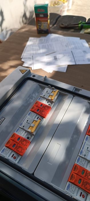 Щит грозозахисту TOMZN 32 ампери, 4 стрінги, 600 v