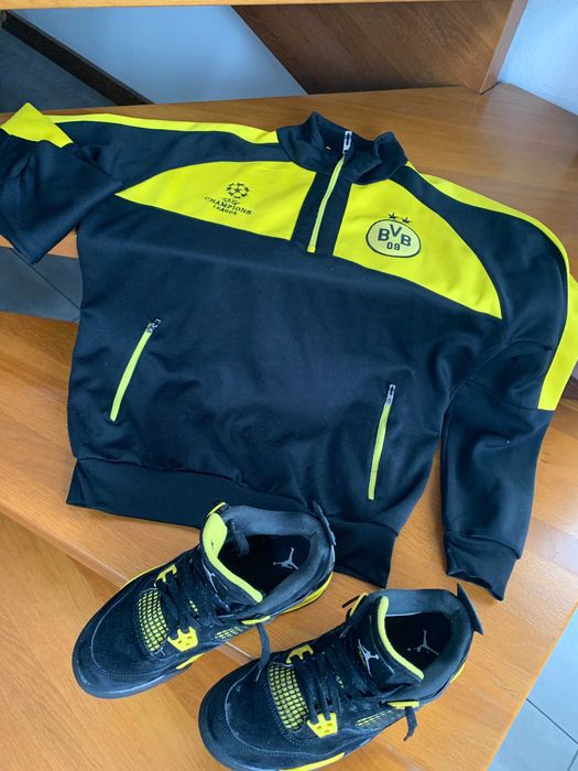 Buty Nike Jordan 4 Thunder Yellow rozmiar 38,5 z bluzą w gratisie