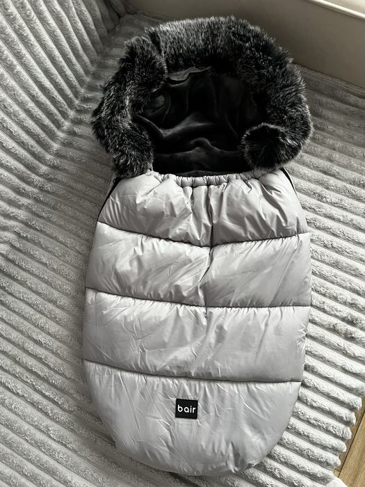 Зимовий конверт в коляску Bair Polar сірий