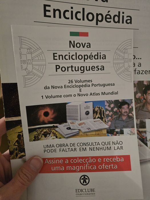 Enciclopédia Portuguesa Ediclube 26 Volumes