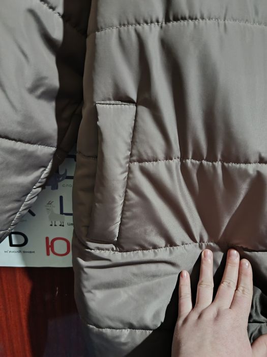 Зимова подовжена куртка,52 рр