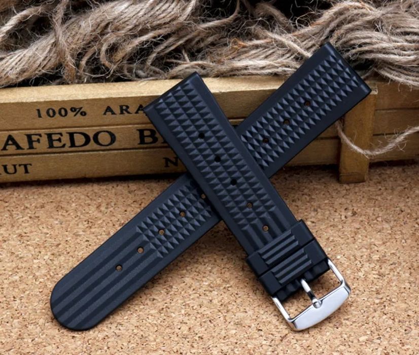 Каучуковый ремешок(Waffle Watch Strap))