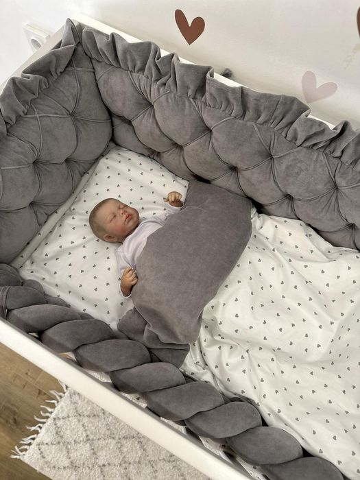 Комплект постілі в ліжечко бортики конверт