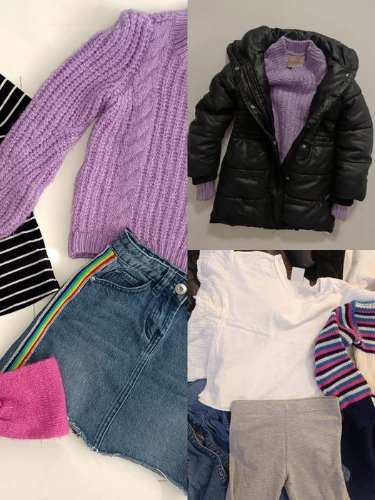 Ubranka dla dziewczynki 110 116