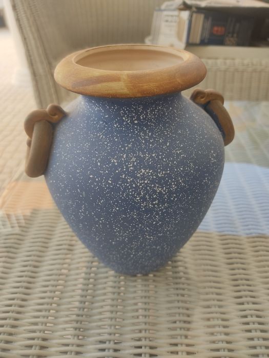 Jarrão decorativo azul