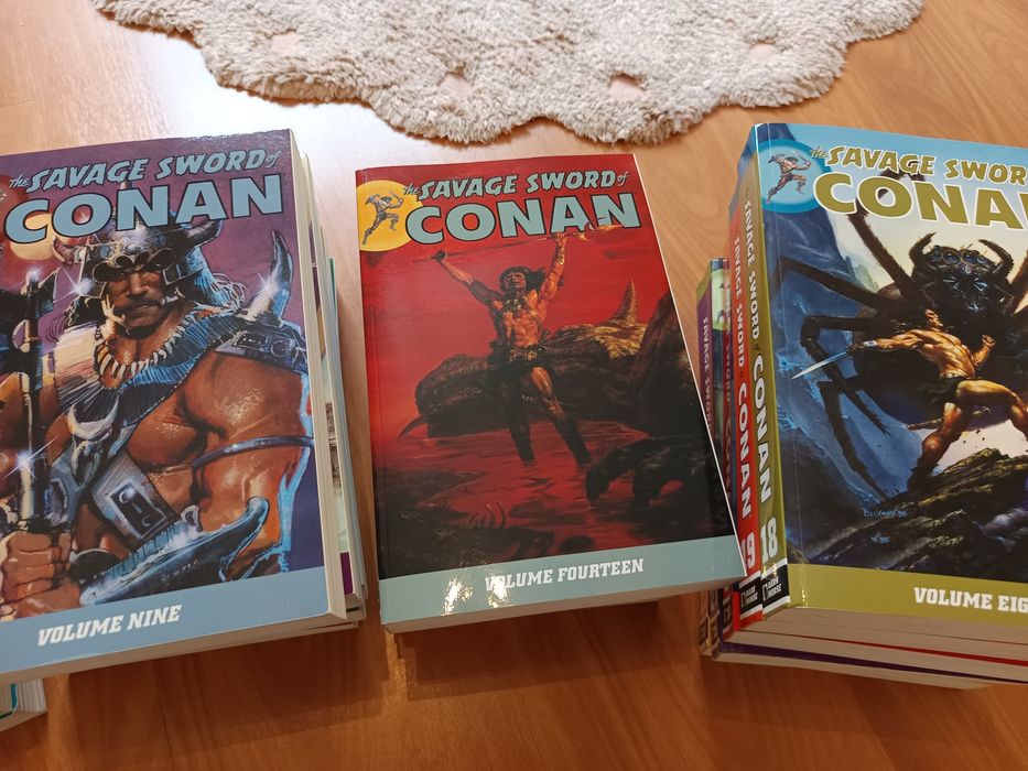 Colecção completa Savage Sword of Conan (Dark Horse)