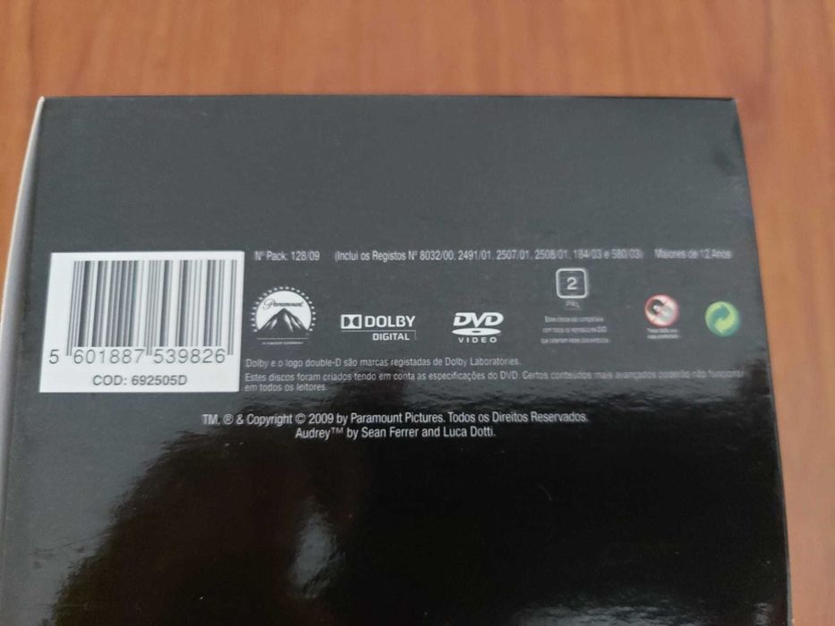 **7 DVD zona 2*Audrey Hepburn*Fashion Collection**