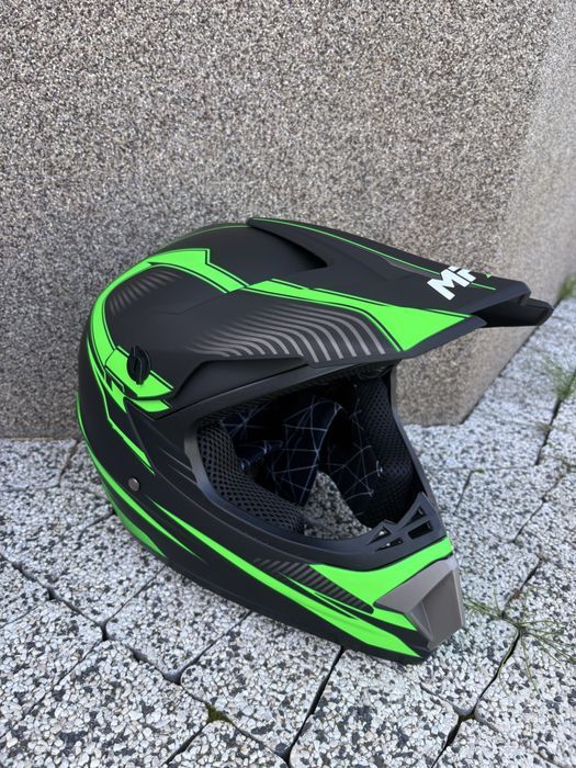 Kask crossowy na quad motocykl ATV ENDURO