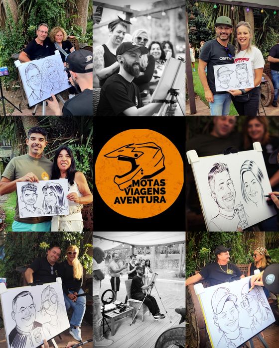 Eventos caricaturas ao vivo