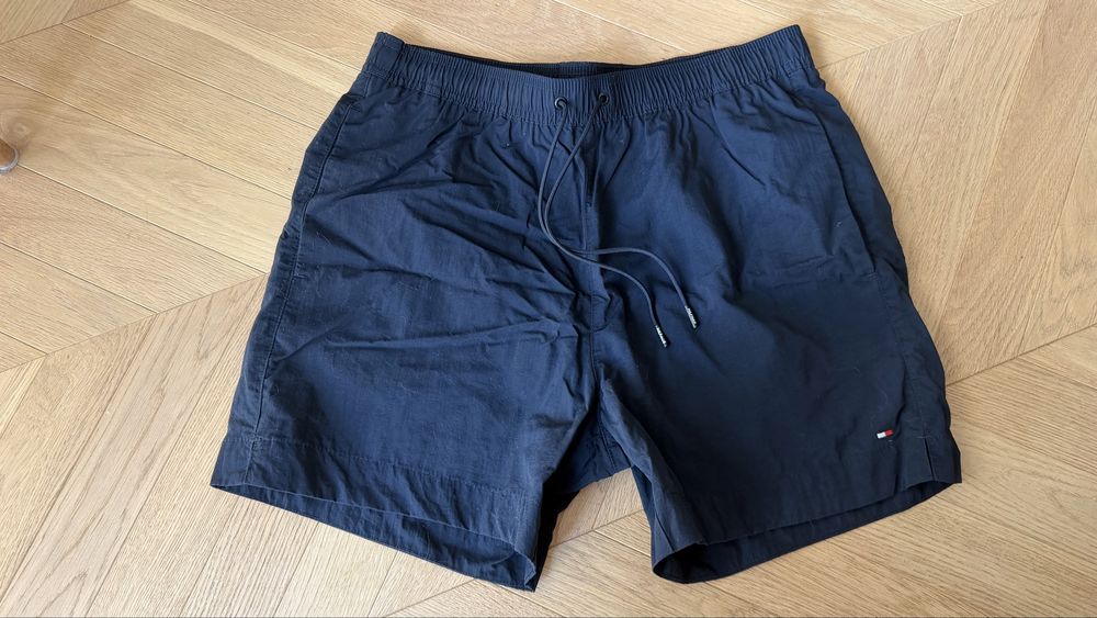 Męskie Kąpielowe Spodenki Tommy Hilfiger M Granatowe
