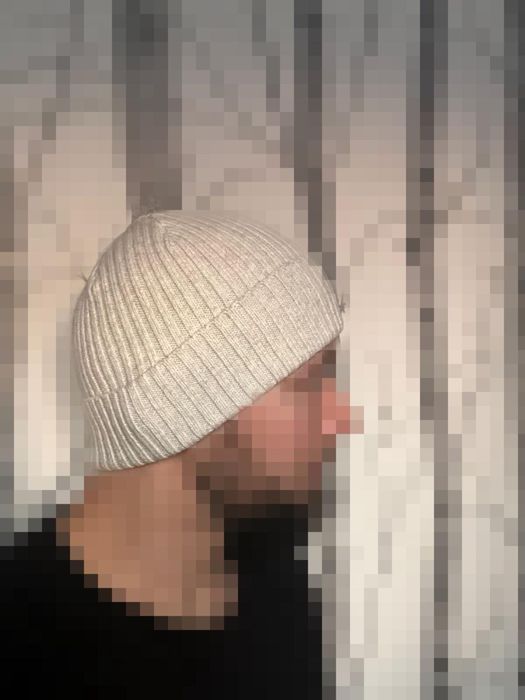 Шапка H&M, біла, one size