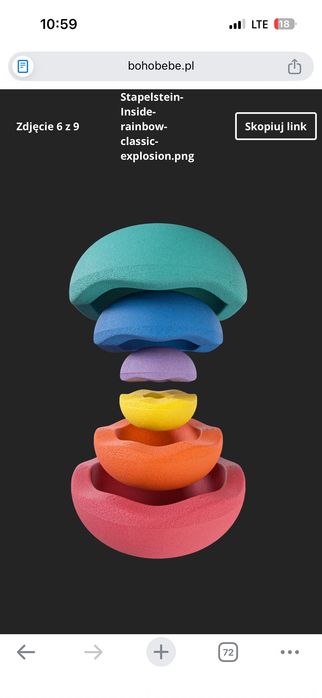 Stapelstein® Inside rainbow classic