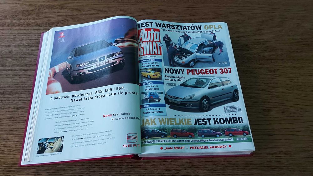 "Auto Świat" - tygodnik motoryzacyjny - 25 roczników oprawionych
