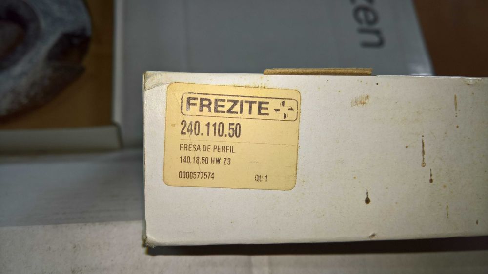 Frezite, fresas para perfis de madeira (novas)