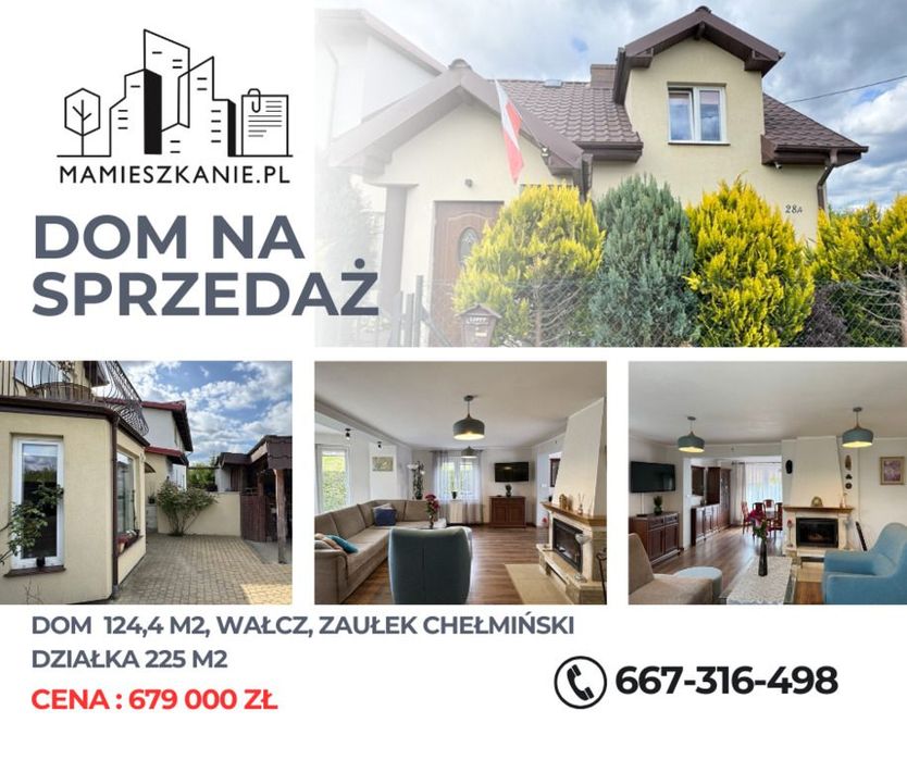 Na sprzedaż Dom, 4pokoje, Wałcz, Zaułek Chełmiński