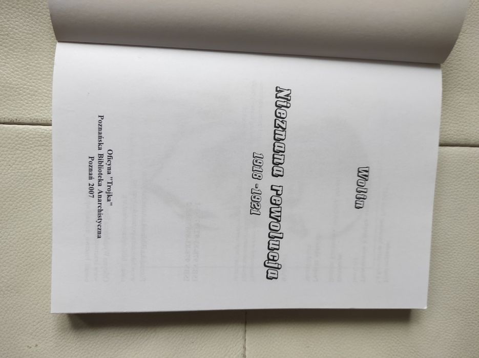 Wolin Nieznana Rewolucja Rosyjska