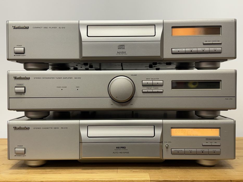 Technics E10 wieża komplet RS-E SL-E SA-E z pilotem