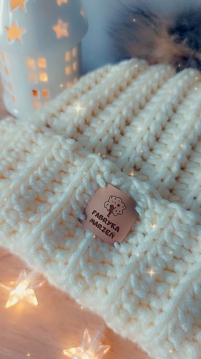 Czapka zimowa na szydełku
