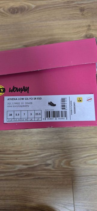 Nowe buty robocze damskie Diadora Athena rozm. 38 skórzane okazja