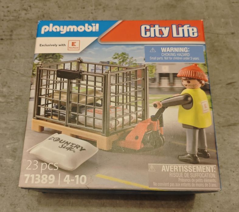Playmobil 71389 wózek widłowy