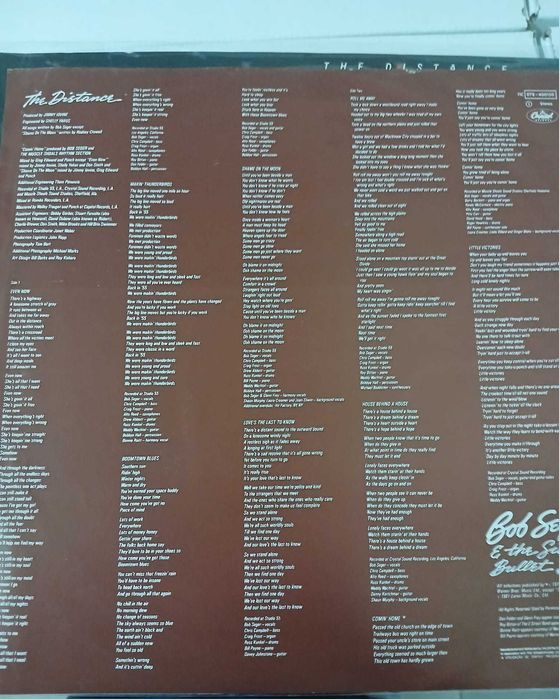 Vinil Bob Seger & The Silver Bullet Band – The Distance