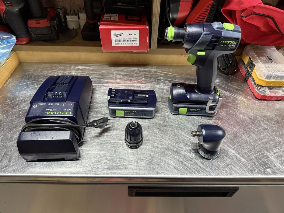 Аккумуляторная дрель-шуруповерт FESTOOL TXS 18 C 3,0-Plus