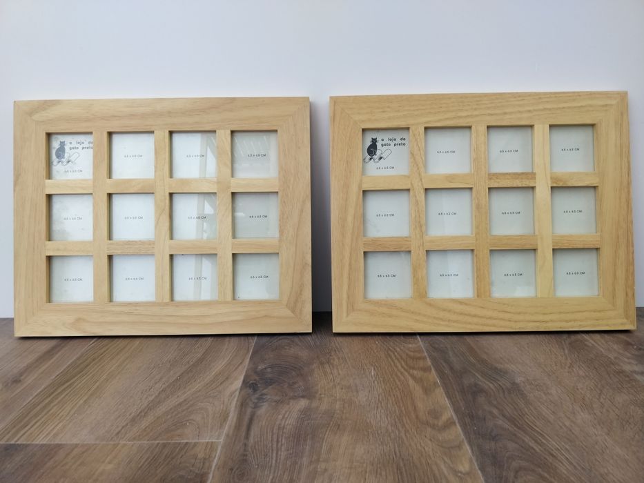 Molduras para 12 fotos cada