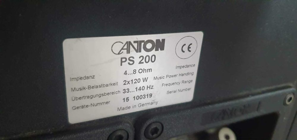 Subwoofer Canton Ps 200